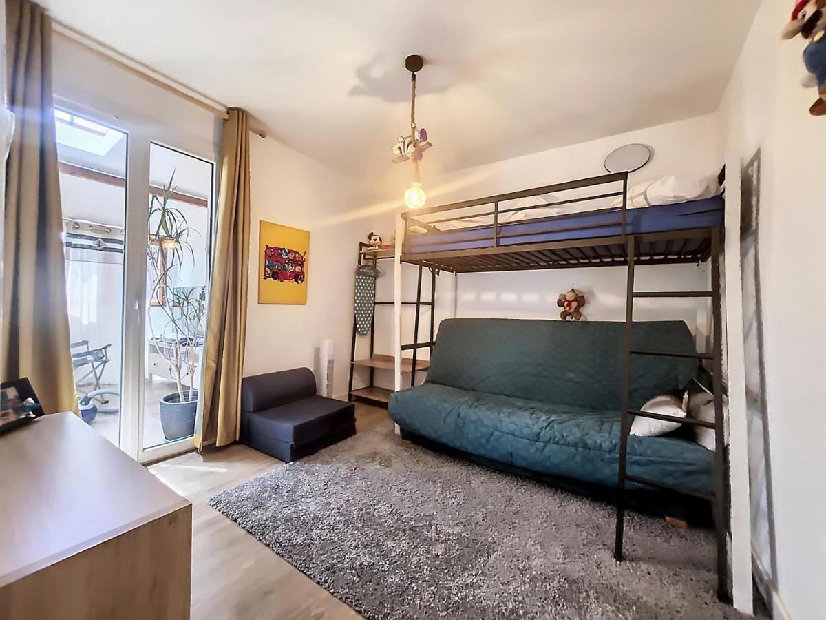 Apartmán L'Appart A La Plage Sainte-Marie-la-Mer Exteriér fotografie